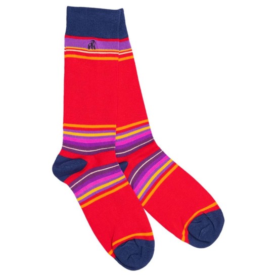 Swole panda Bamboo Socks  SP454 L