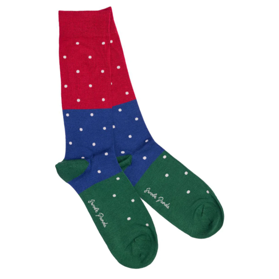 Swole Panda Bamboo Spotted Socks 