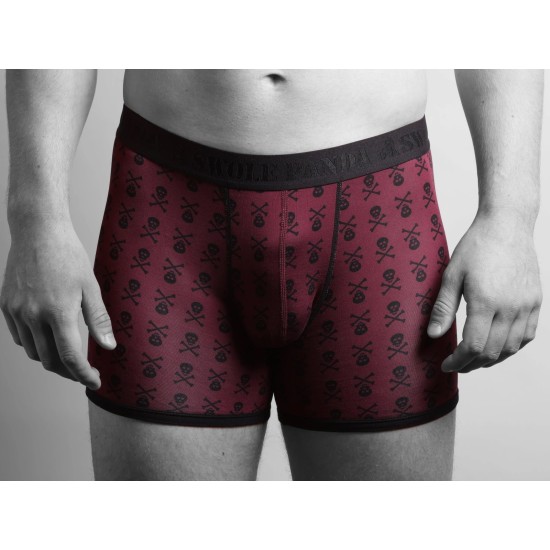 Swole Panda Bamboo Trunks Skulls
