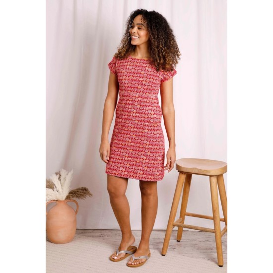 Tallahassee Dress- Barberry Red