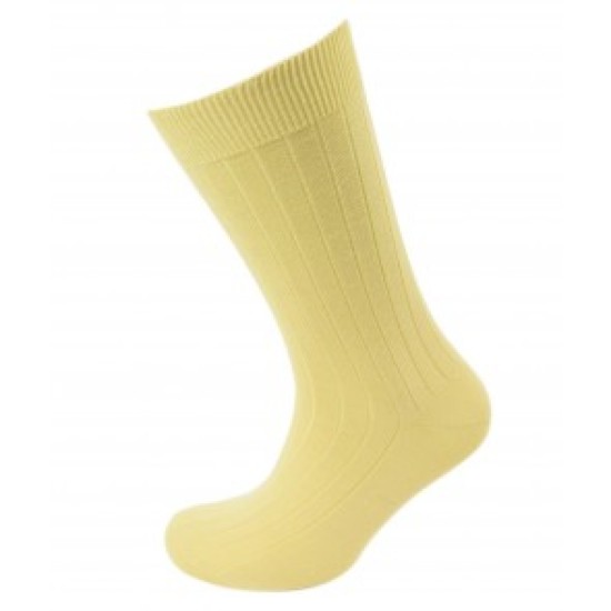 Viyella Socks Lemon