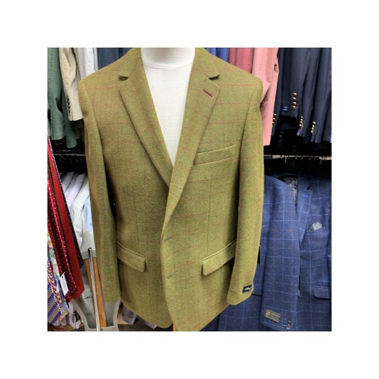 Wellington Jacket - Green Tweed