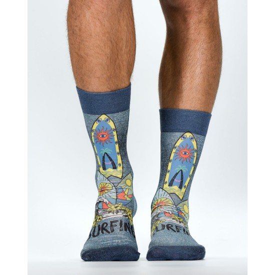 Wigglesteps Socks Mystic Surfer