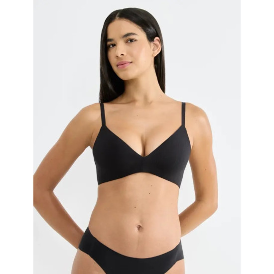 Zero Feel Pure Push Up Bra- Black
