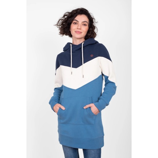 Ziggy Colourblock longline Hoody